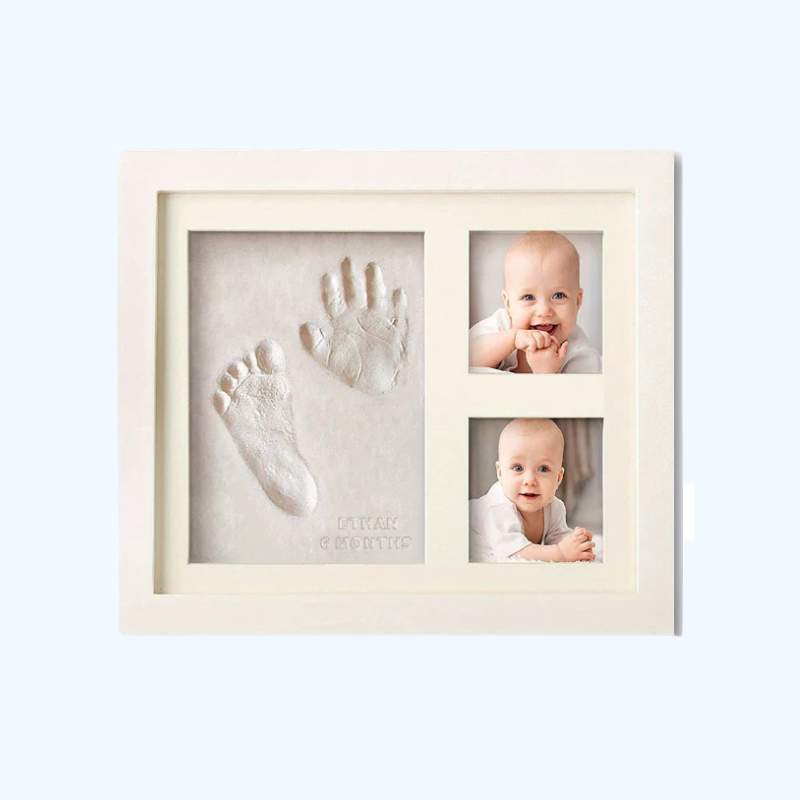 Baby Hand- en Voetafdruk Kit | Creëer Blijvende Herinneringen, Perfect Babyshower Cadeau voor Jongens & Meisjes