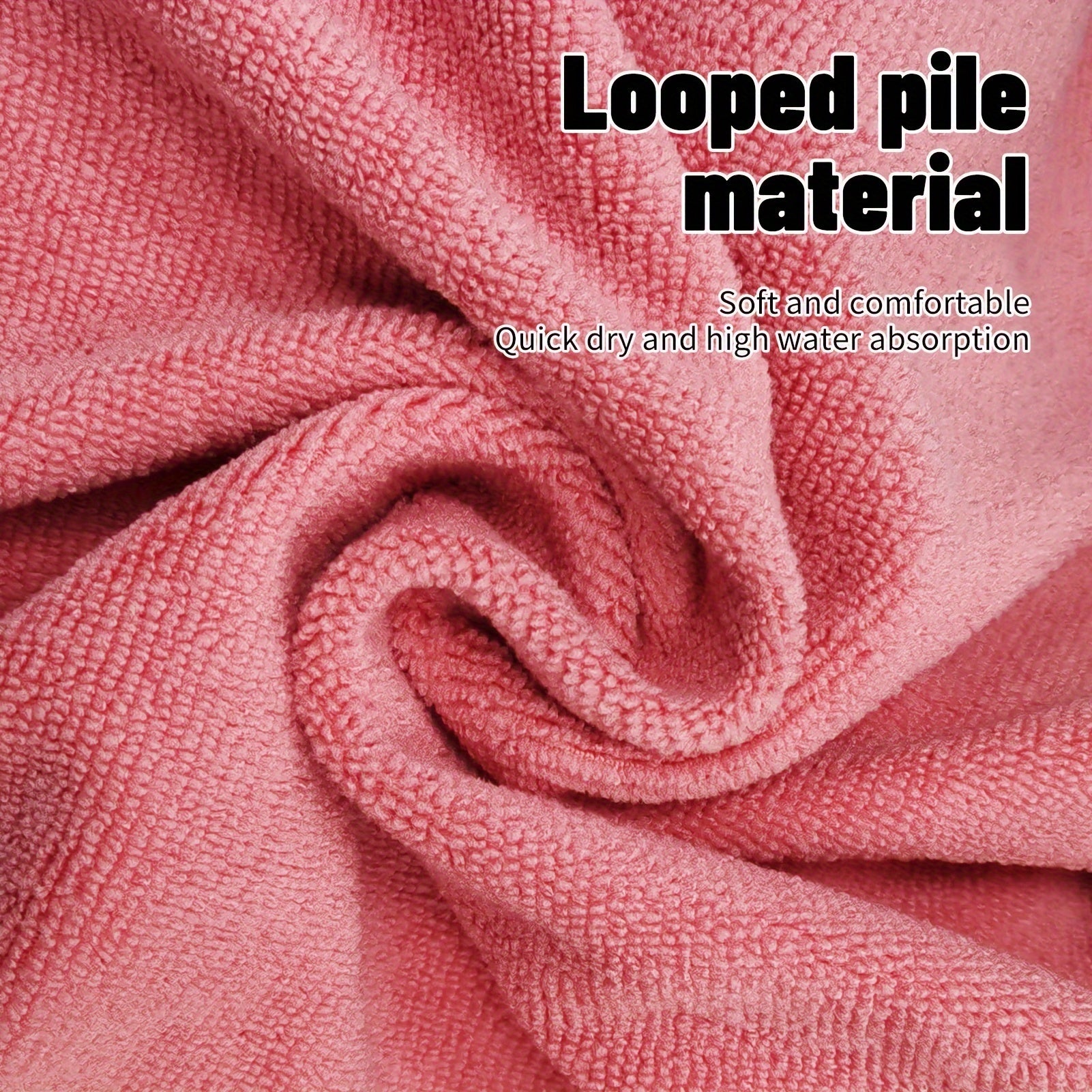 Microfiber Zwem Poncho Towel Robe met Kap | Sneldrogend, Super Absorberend, Warm en Lichtgewicht