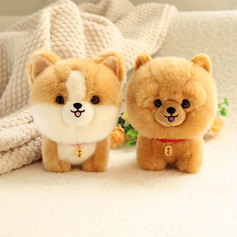 Schattige Pluche Corgi Hond Knuffel | Zacht en Knuffelig Gevulde Dierenpop