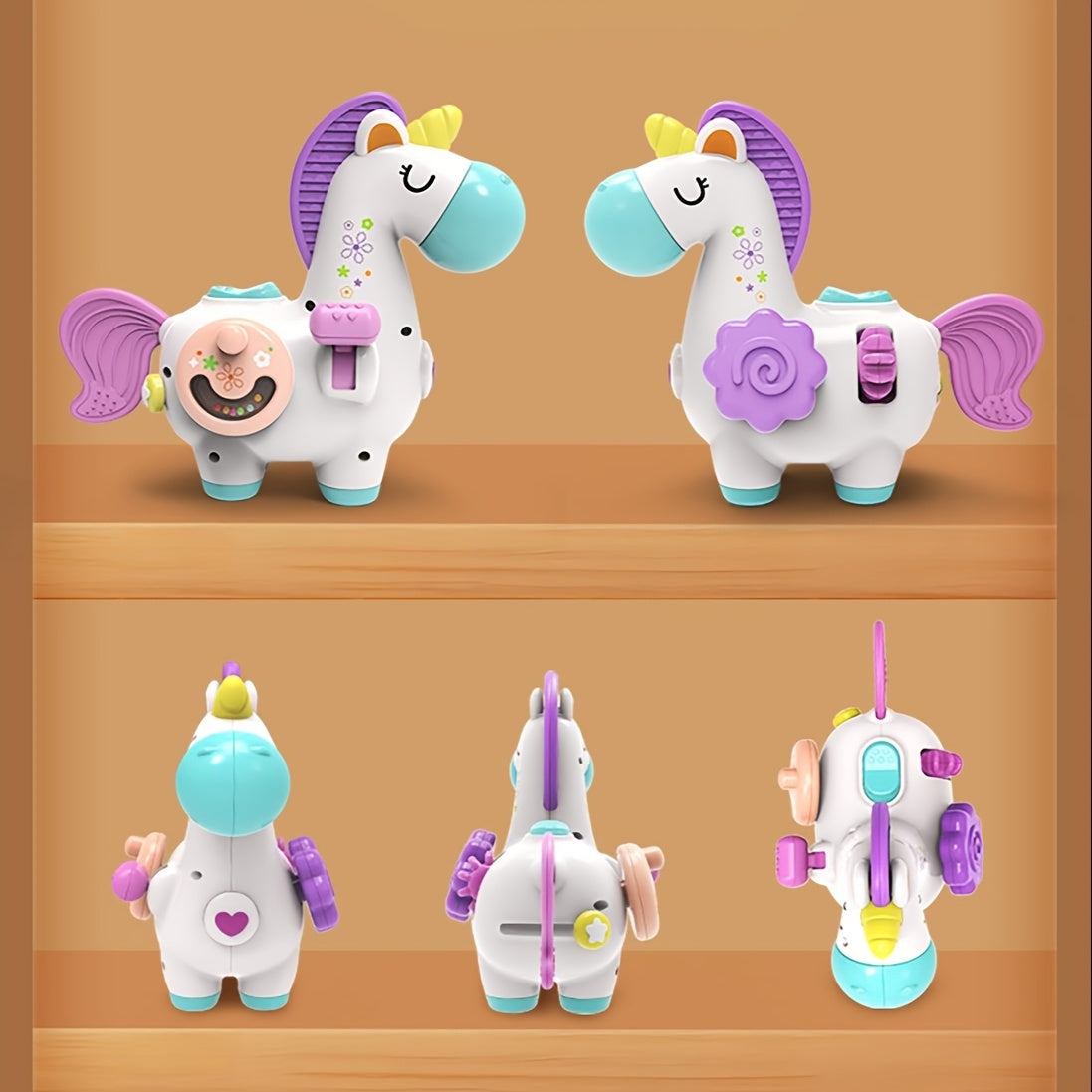 Cartoon Activity Cube - Leuk speelgoed voor kinderen, perfect verjaardags- of kerstcadeau