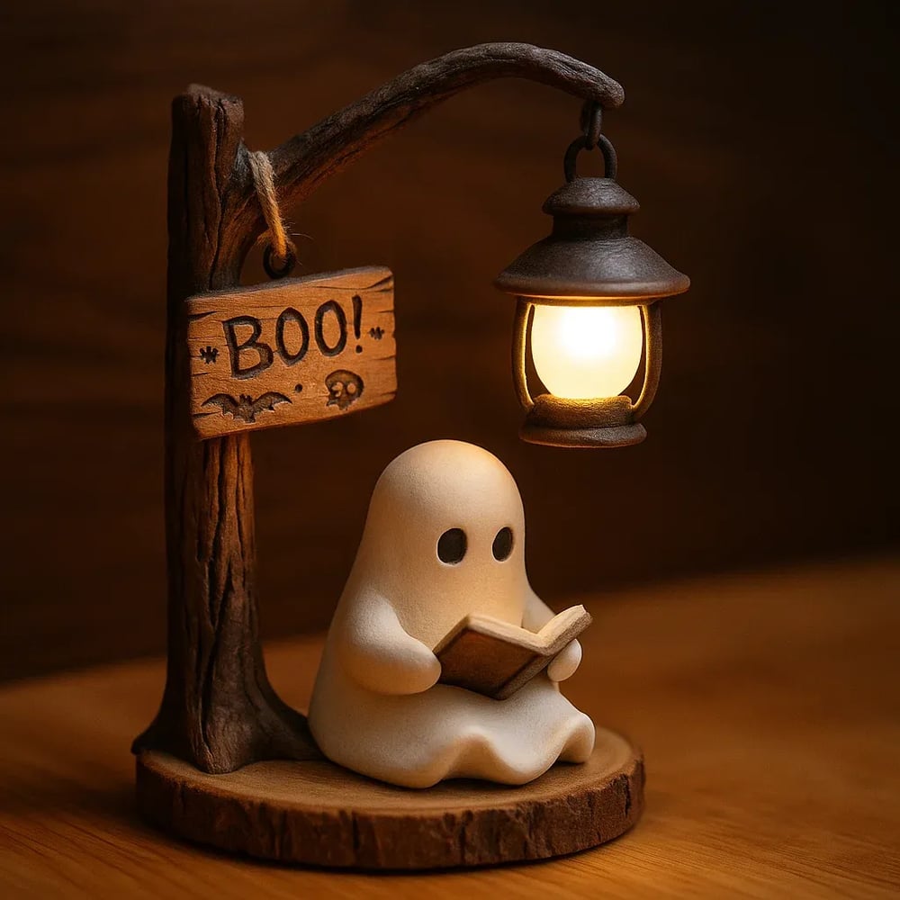 Schattige Spook Leeslamp | Nachtlampje voor kinderen, decoratie en cadeau