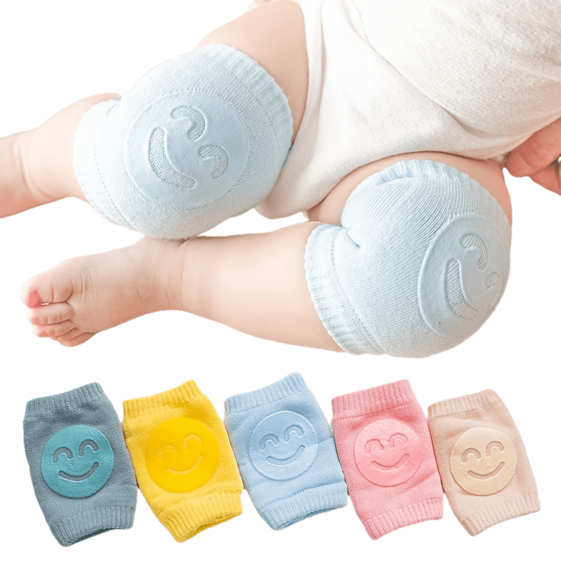 Baby Knie- & Elleboogbeschermers 0-36M | Zachte Katoenen Pads