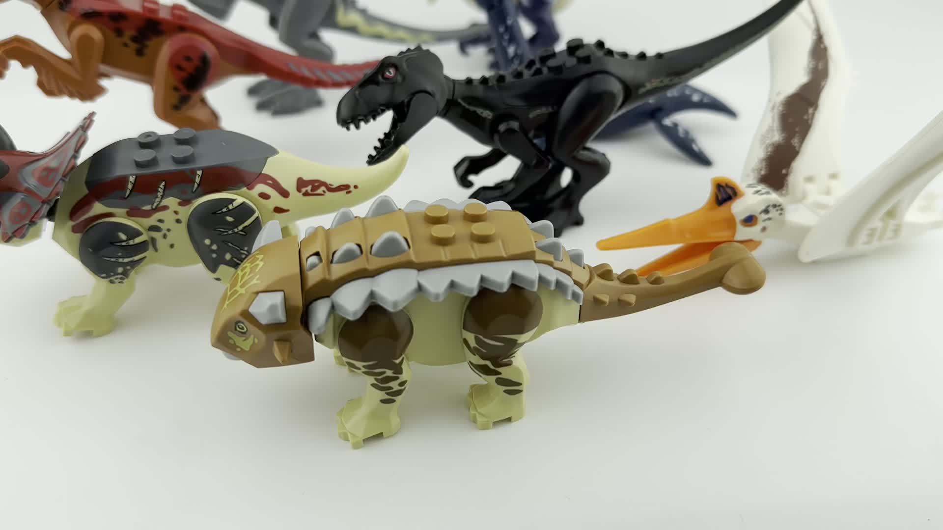 Dino Bouwblokken met Figuren | Jurassic Thema Speelgoed & Party Cadeau