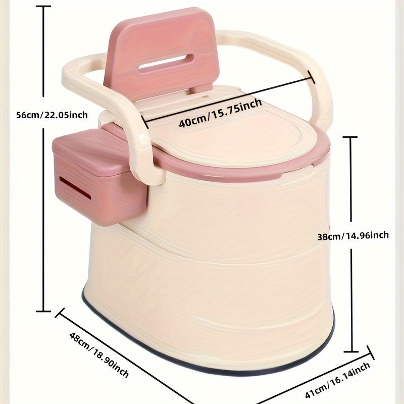 Draagbaar Urinaal voor Volwassenen - Geurresistent, Ideaal voor Ouderen en Zwangere Vrouwen
