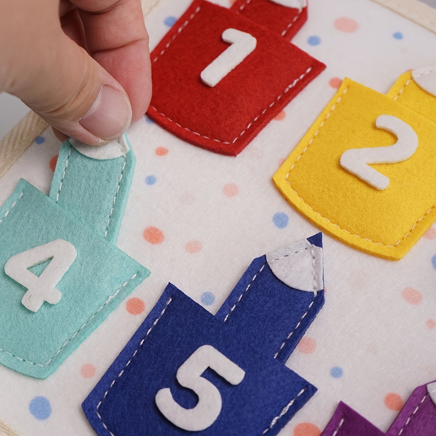 Interactief 3D Vilt Leerboek | Educatief Activiteitenboek met Kleuren, Dieren en Vormen