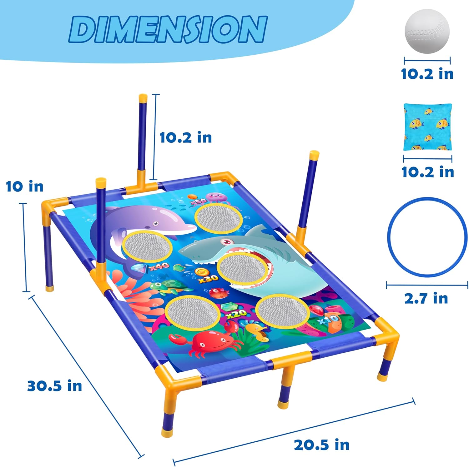 Dieren werp spel | bean bag toss buitenspel voor kinderen & familiefeest 3-6 jaar