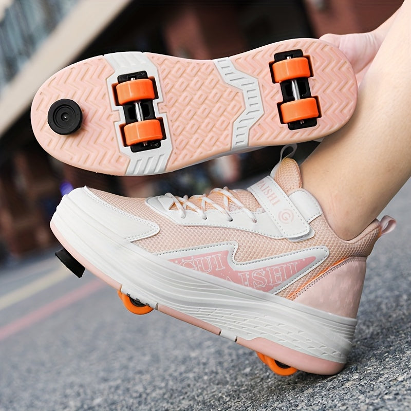 Jongens rolschaatsen - comfortabel met afneembare wielen & verbeterde afneembare remkop | outdoor skates