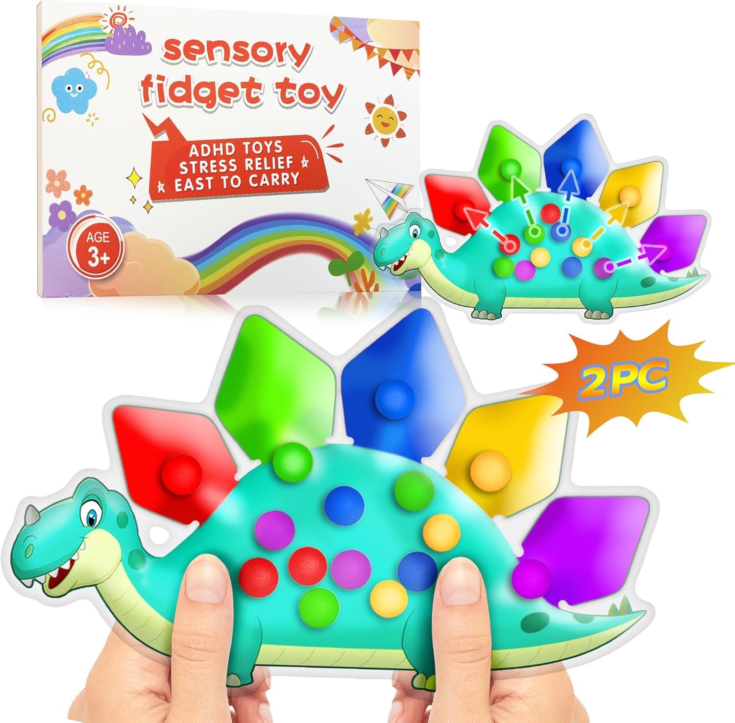 Dinosaurus sorteer spel | Montessori leerplezier voor peuters