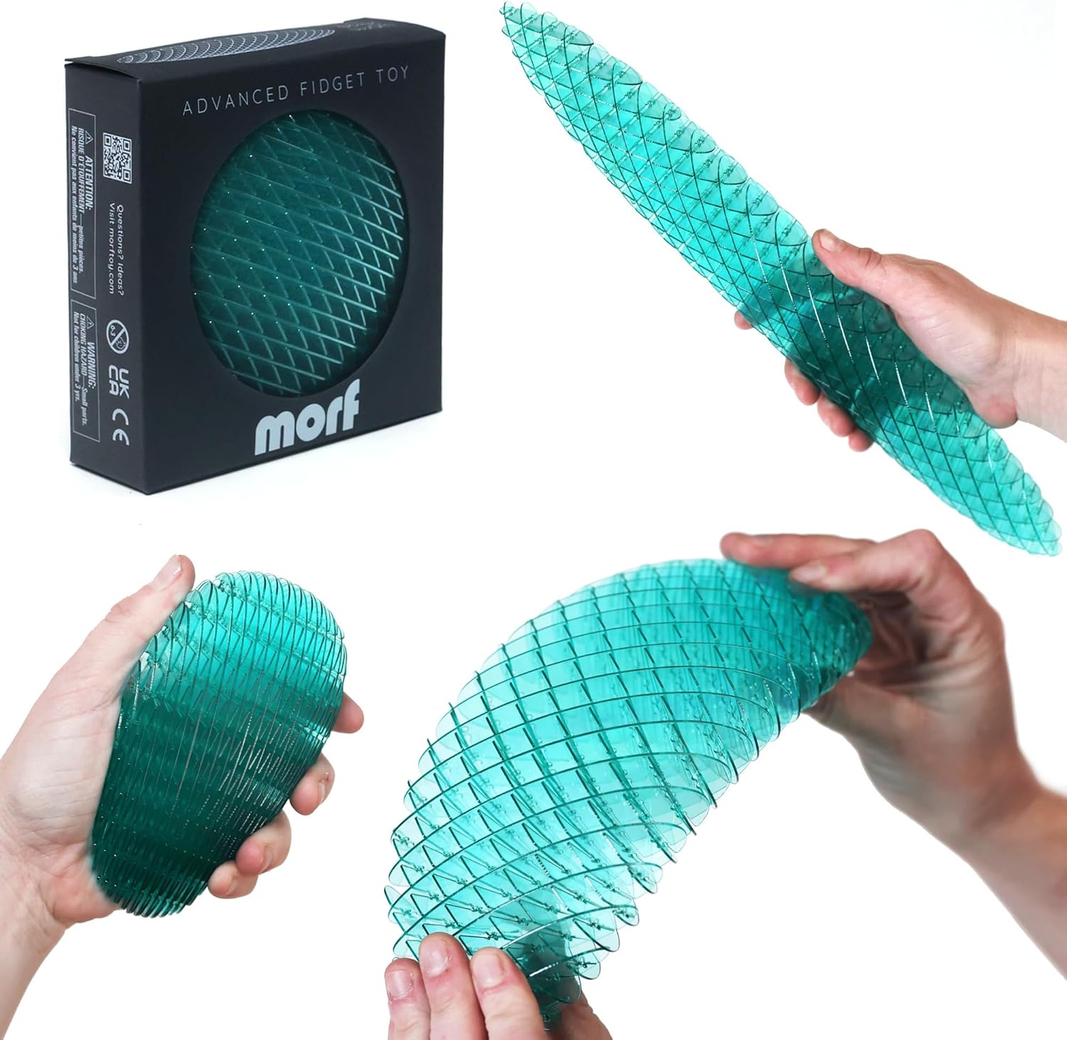 Fidget Worm Speeltje – Stil Bureau Fidget voor Kinderen & Volwassenen, Regenboog