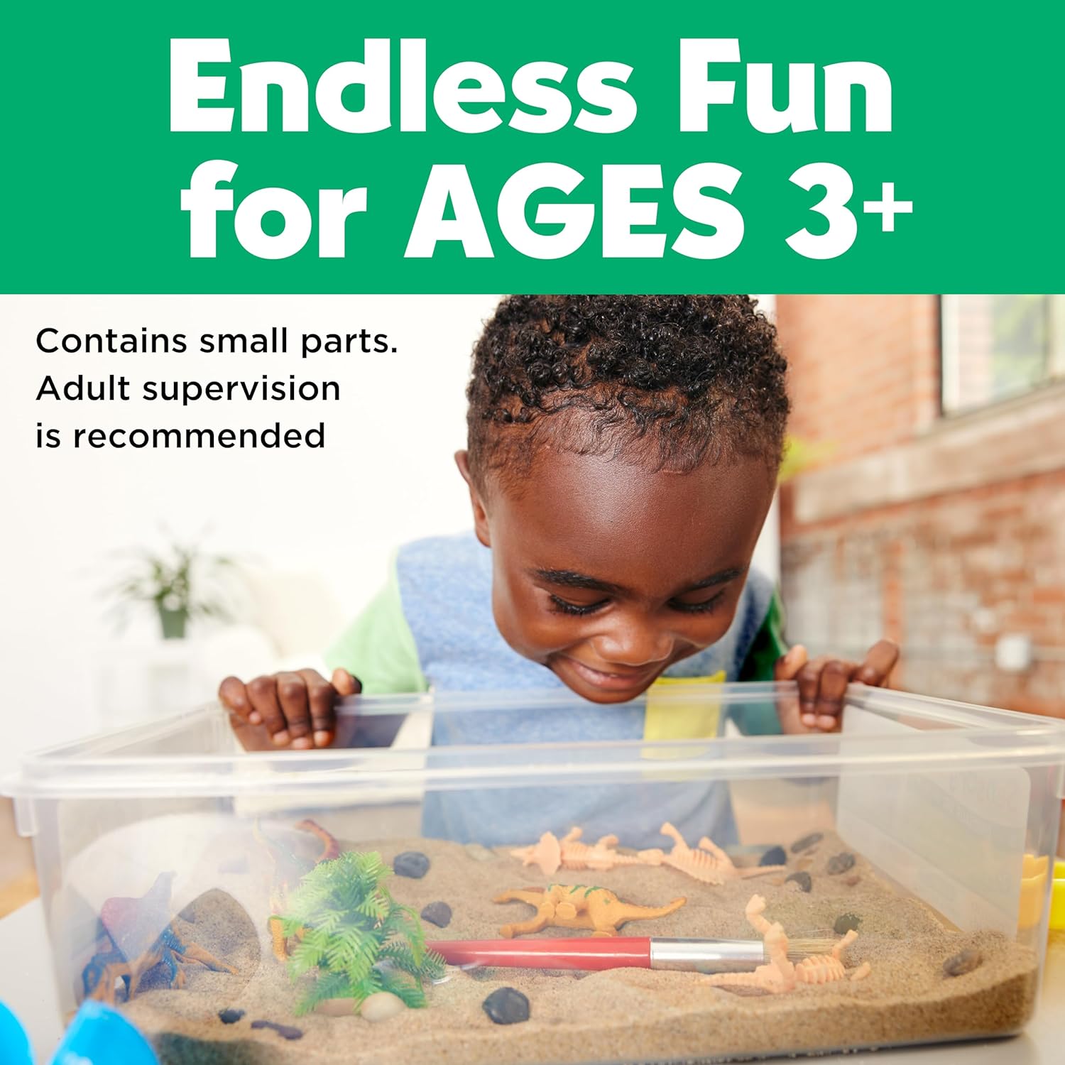 Sensory Bin Construction Zone Speelset | Graafmachine Speelgoed voor 3-5 Jaar Oud | Educatief Buitenspeelgoed en Activiteiten voor Kinderen