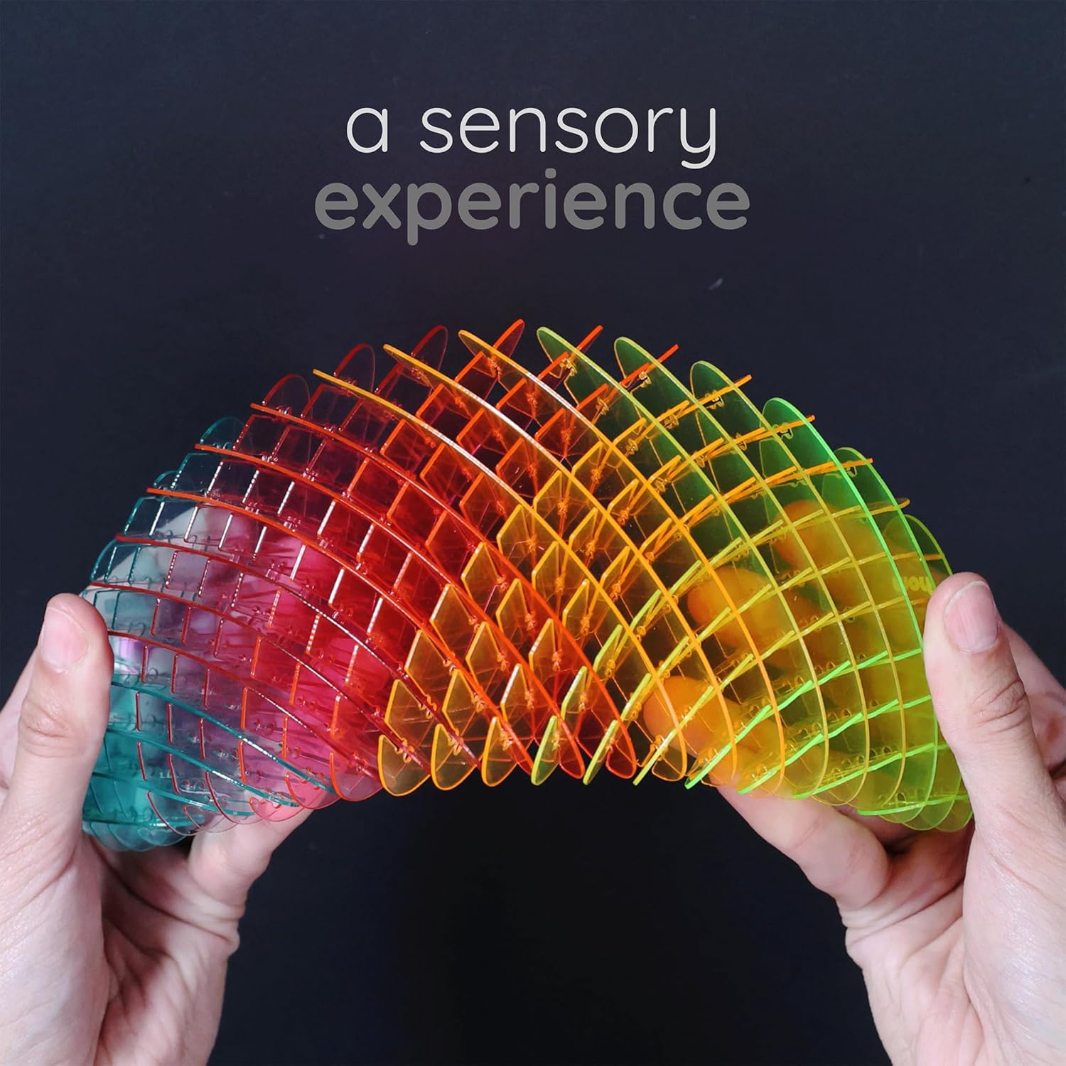 Fidget Worm Speeltje – Stil Bureau Fidget voor Kinderen & Volwassenen, Regenboog