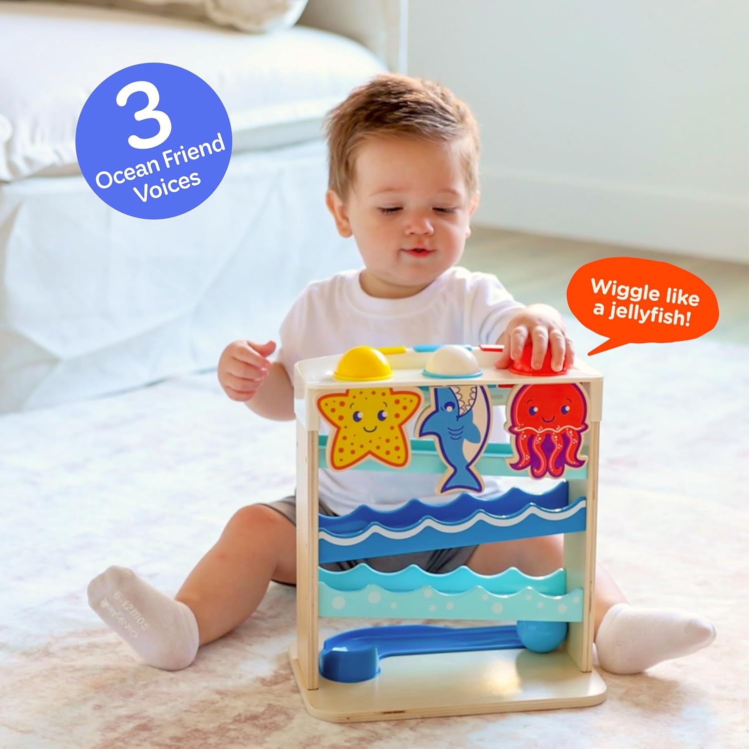 Interactief Baby & Peuter Speelgoed – Feed The Fish | Cadeau 1-2 Jaar