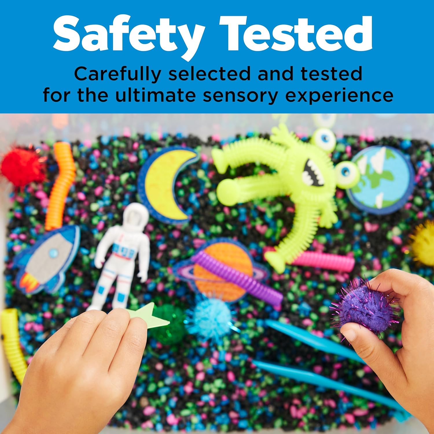 Sensory Bin Construction Zone Speelset | Graafmachine Speelgoed voor 3-5 Jaar Oud | Educatief Buitenspeelgoed en Activiteiten voor Kinderen