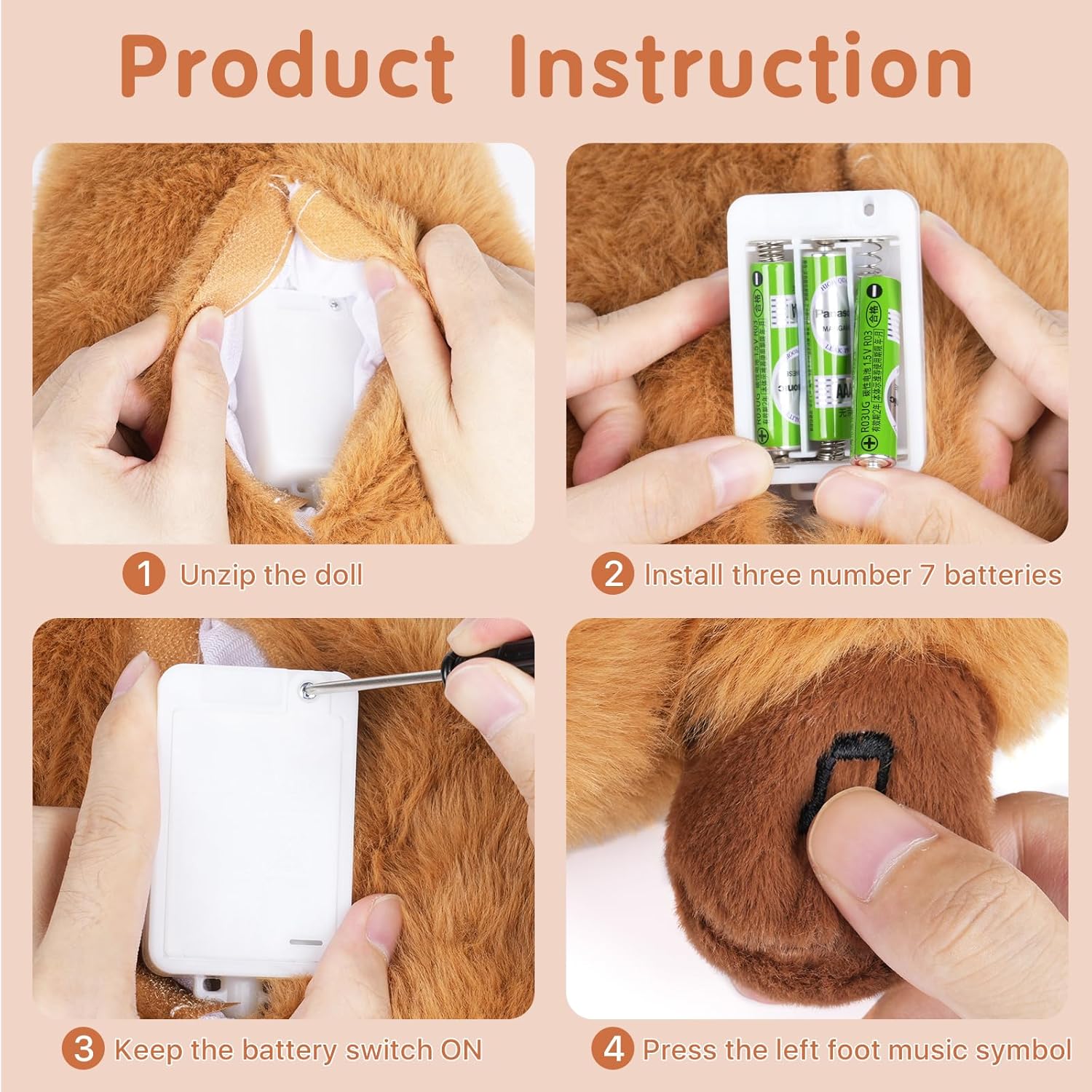 Soothe Snuggle Capybara Knuffel | Ademend Pluche Voor Angstverlichting | Realistische Beweging & Licht Muziek | Voor Kinderen en Volwassenen