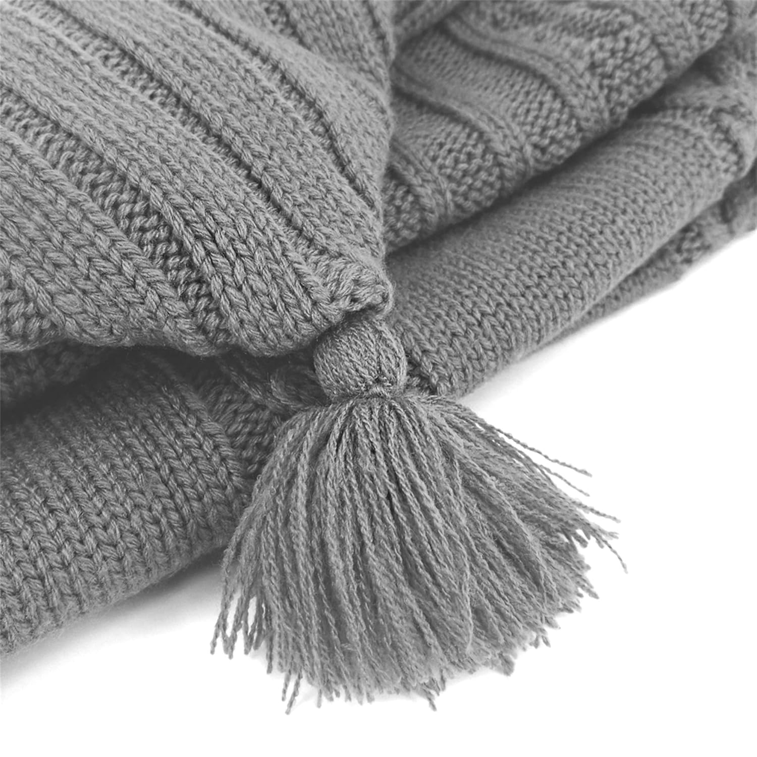 Gebreide baby wikkeldeken|Slaapzak 0-6 maanden voor kinderwagen