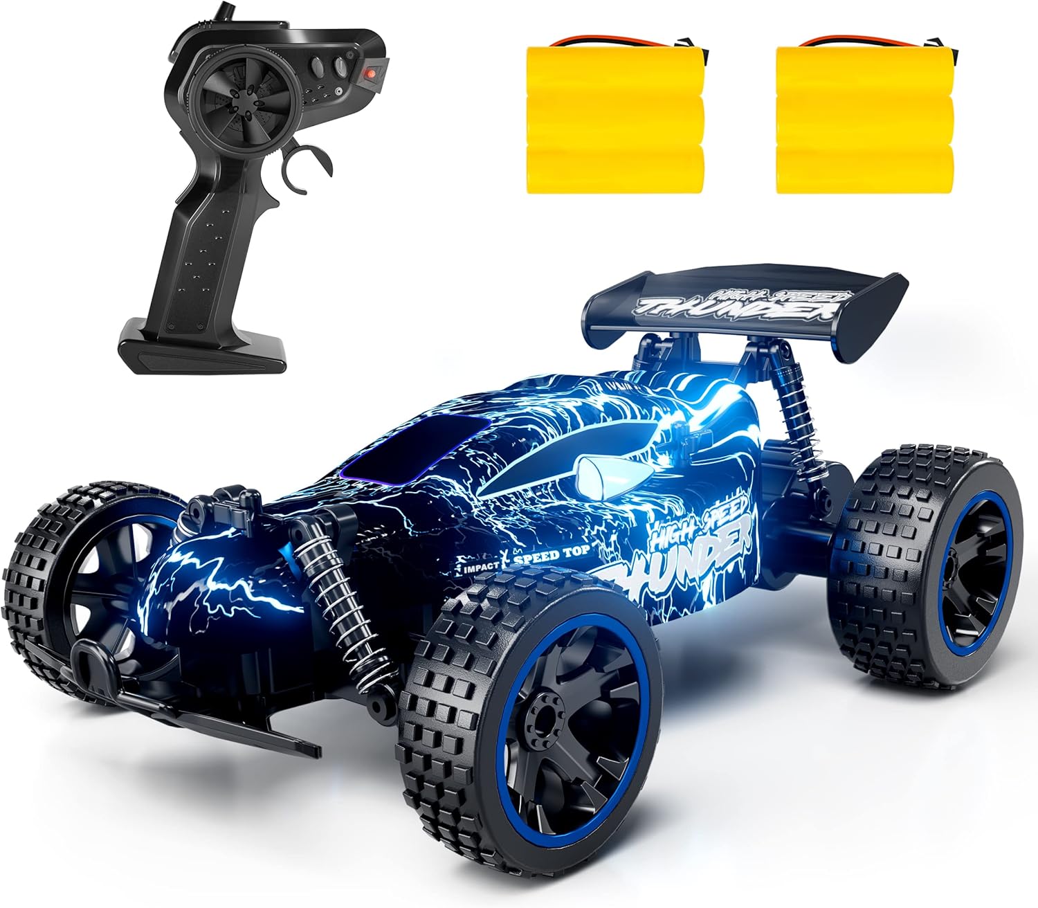 1:18 Schaal Afstandsbediening Auto voor Kinderen | 2WD Off-Road Buggy | 20 KM/H Snelheid & 50 Minuten Speeltijd | Perfect Cadeau voor Jongens & Meisjes