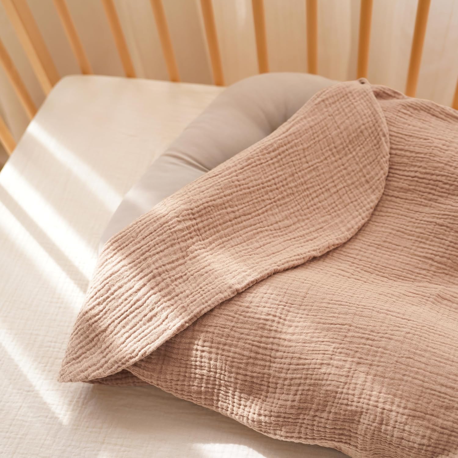 2 Pack Baby Lounger Overtrek | Zachte en Ademende Lounger Overtrek voor Pasgeborenen