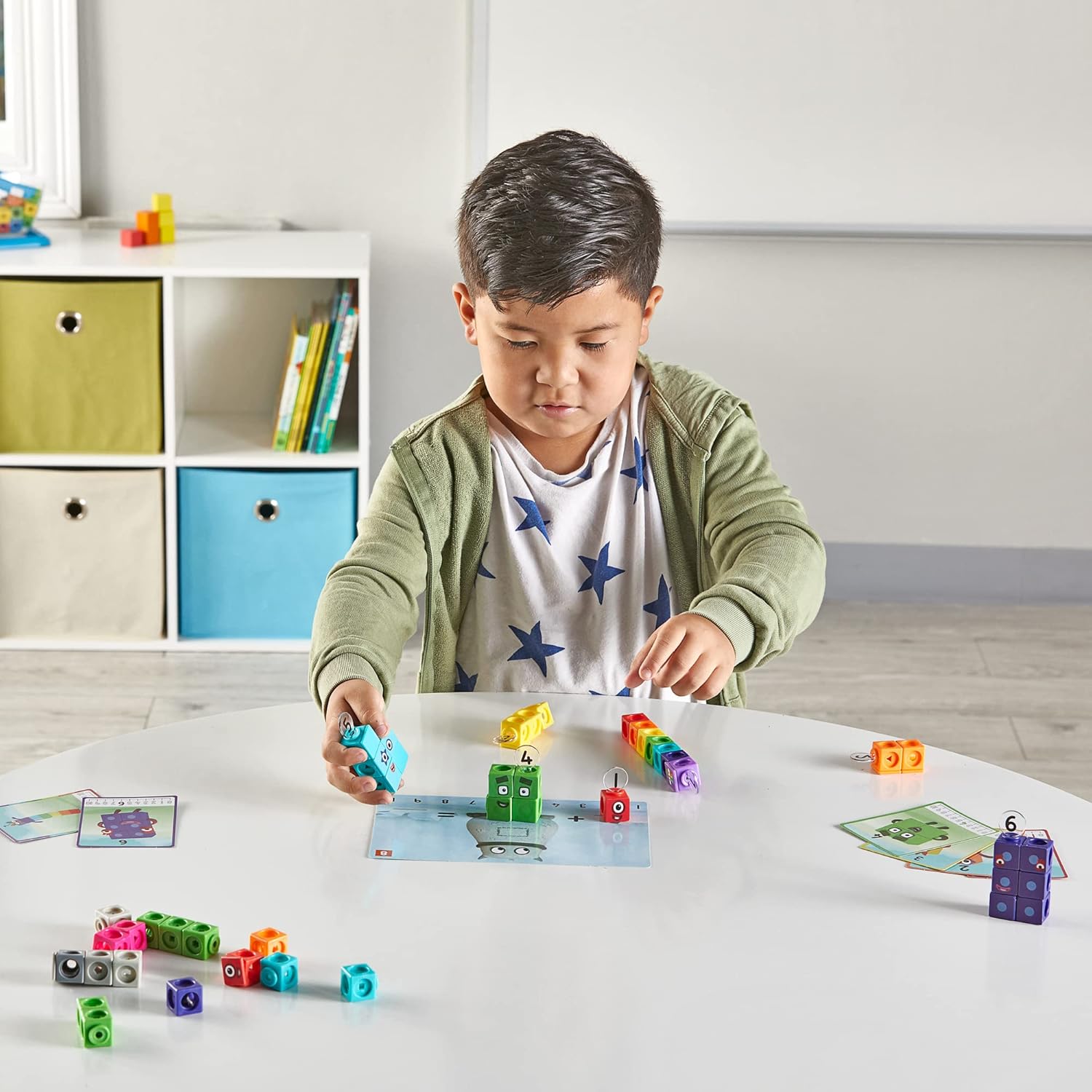MathLink Cubes Numberblocks 1-10 | Kleuterschool Tellen & Wiskunde Activiteit Set | Educatief Speelgoed voor Kids 3-5 | Cadeau voor Jongens & Meisjes