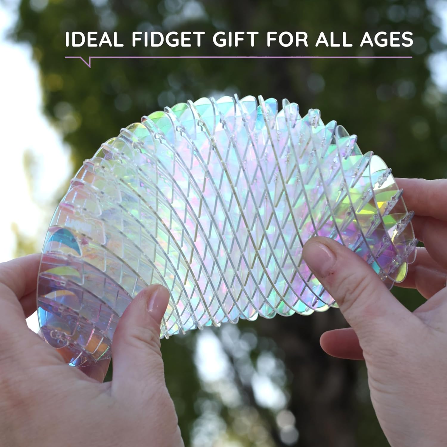 Fidget Worm Speeltje – Stil Bureau Fidget voor Kinderen & Volwassenen, Regenboog