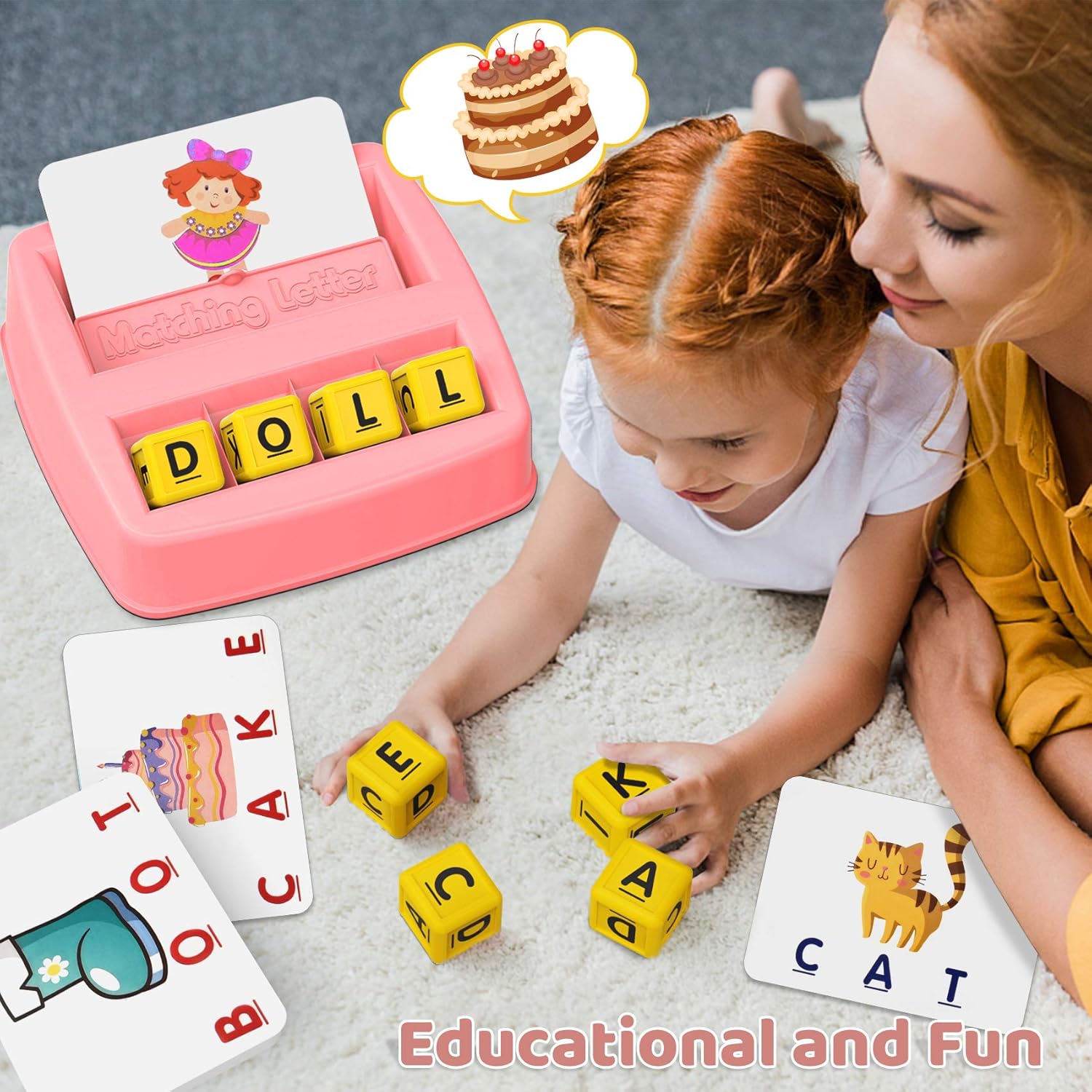 ABC Letter Matching Spel | Voor Kleuters 3-6 Jaar | Educatief Cadeau