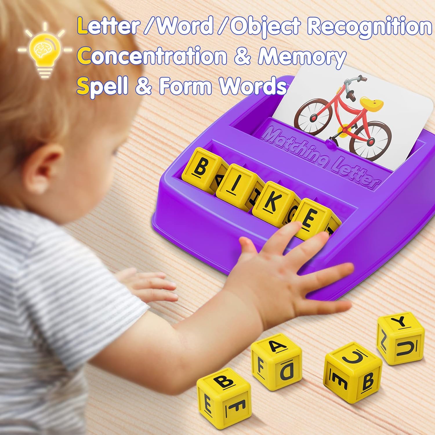 ABC Letter Matching Spel | Voor Kleuters 3-6 Jaar | Educatief Cadeau