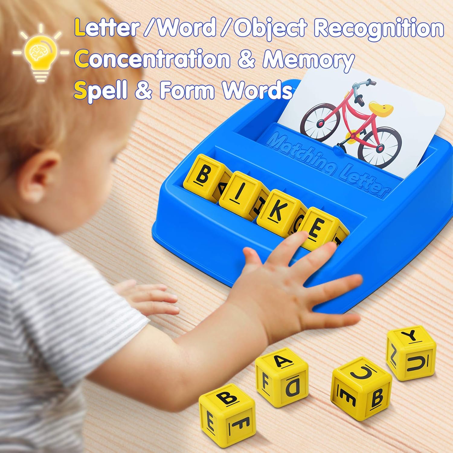 ABC Letter Matching Spel | Voor Kleuters 3-6 Jaar | Educatief Cadeau