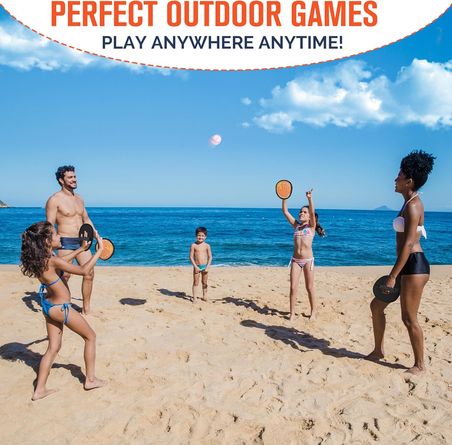 Vangbal & Werpspel – Familie Outdoor Speelgoed voor Strand & Tuin 3-12 jr