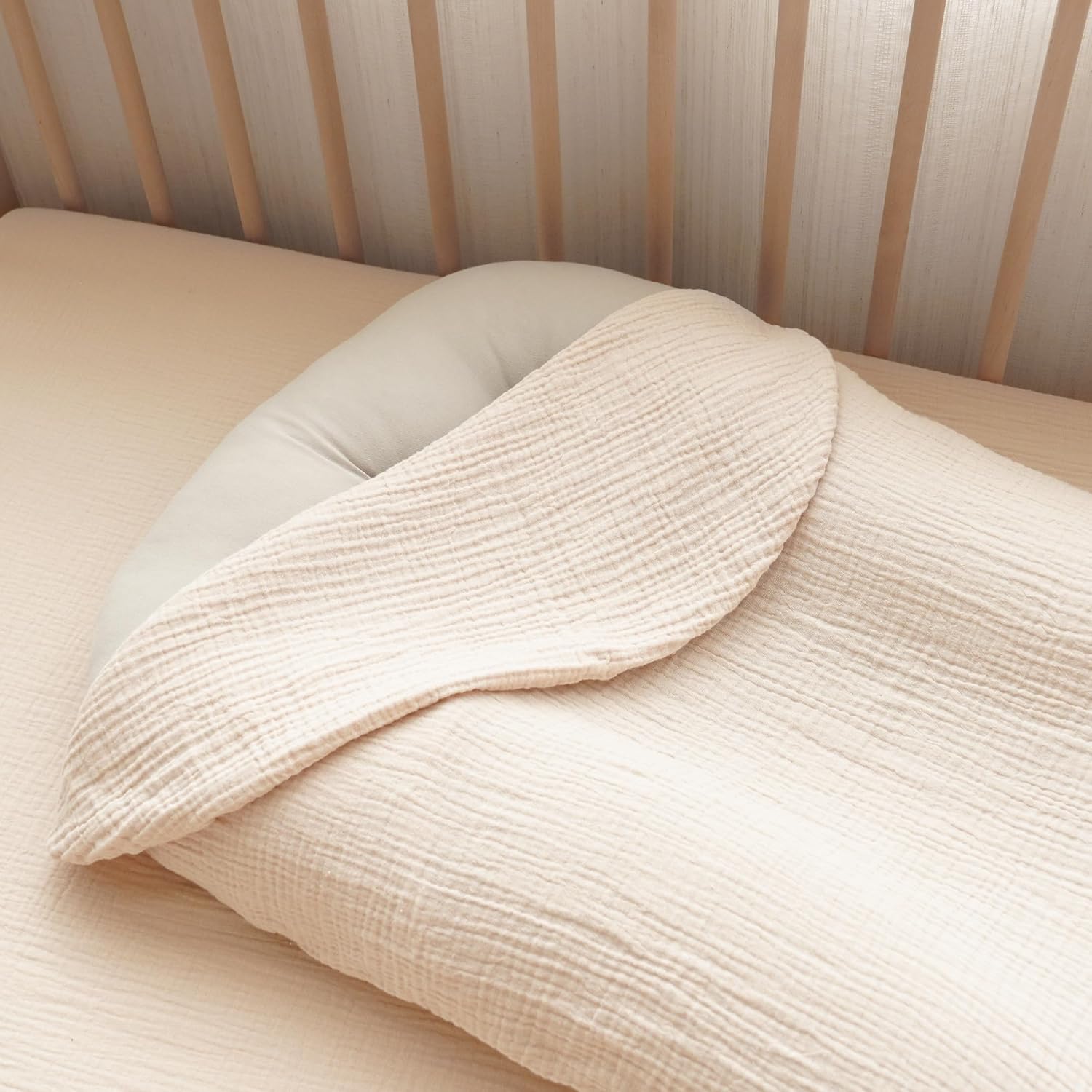 2 Pack Baby Lounger Overtrek | Zachte en Ademende Lounger Overtrek voor Pasgeborenen