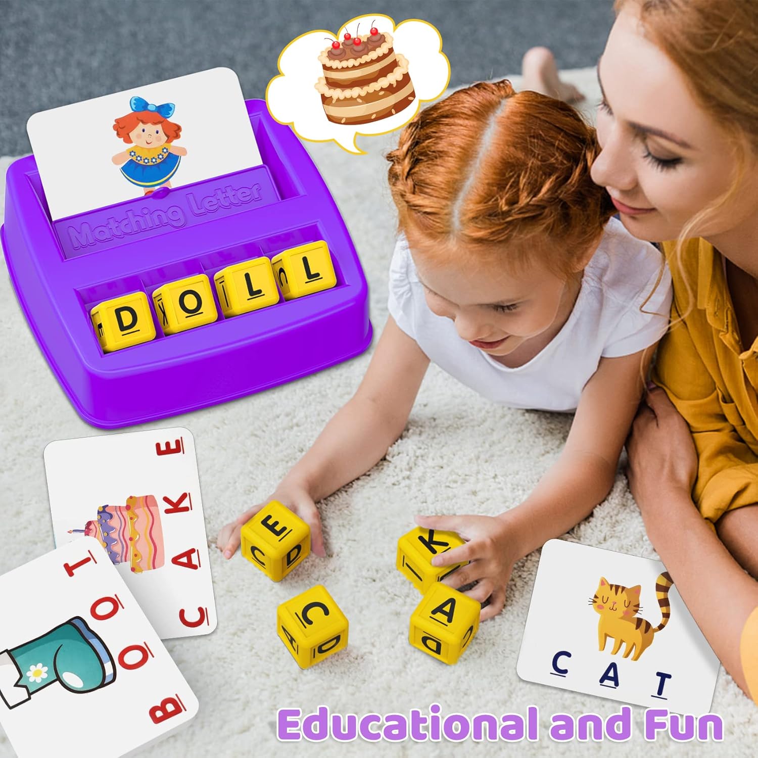 ABC Letter Matching Spel | Voor Kleuters 3-6 Jaar | Educatief Cadeau