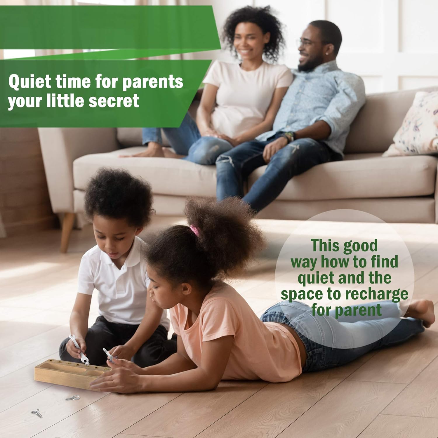 Montessori Houten Schroevendraaier Bord | Educatief Sensorisch Speelgoed 4+ Jaar