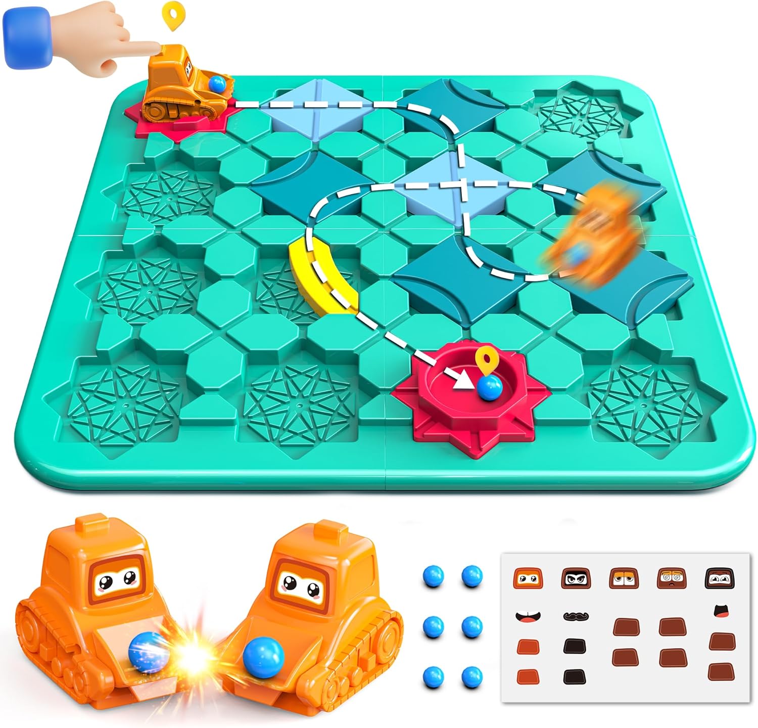 Montessori Puzzelspel voor Kids | Logisch Bouw Breinbrekers 4-8 Jaar | STEM Educatief Speelgoed voor Jongens & Meisjes | Verjaardagscadeau