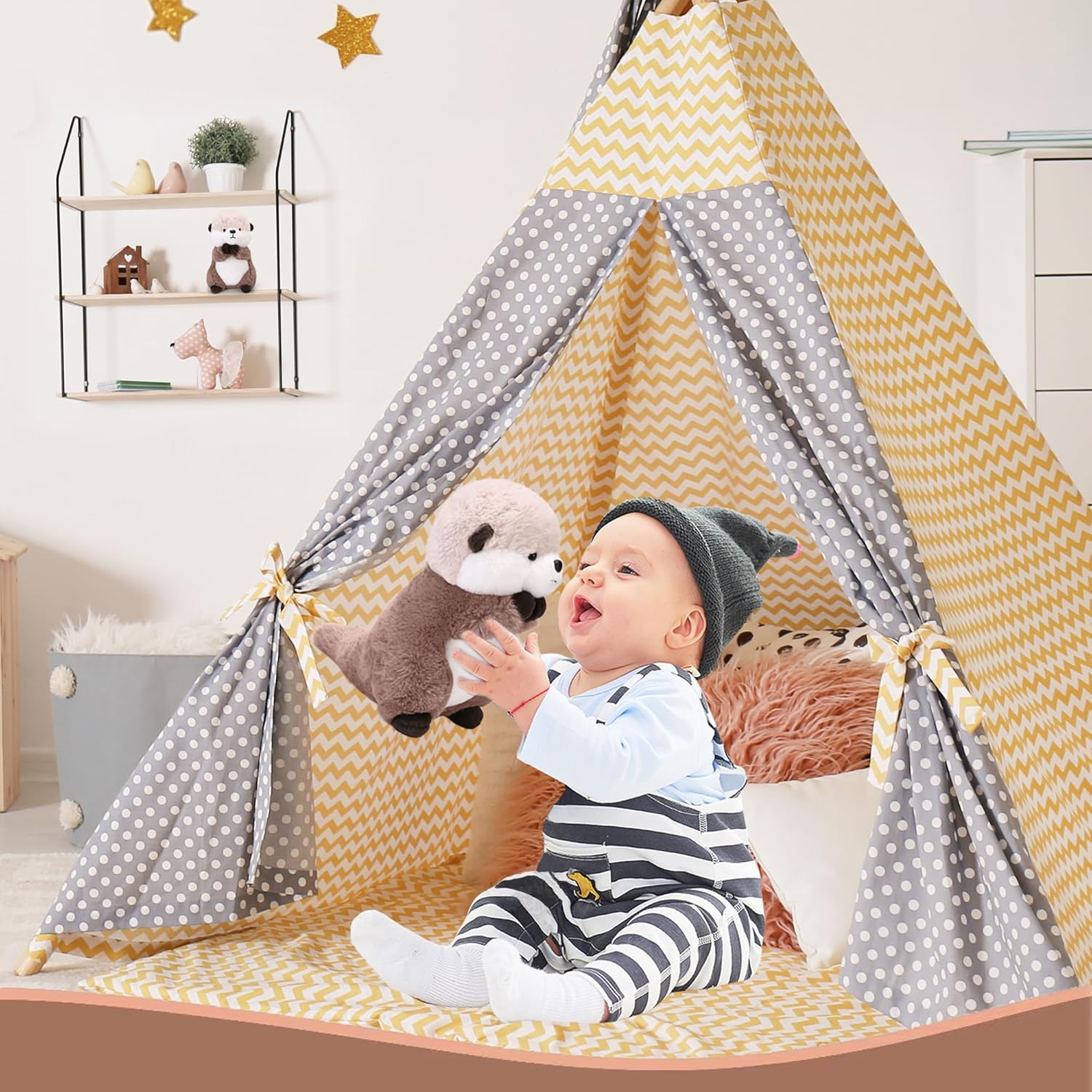 Zachte Otter Knuffel | Pluche Knuffeldier voor Kinderen en Volwassenen