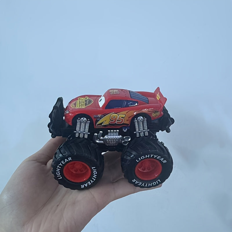 Monstertruck Auto Speelgoed – Duurzaam Lichtgevend Model | Decoratief Cadeau voor Verjaardag, Halloween of Kerst