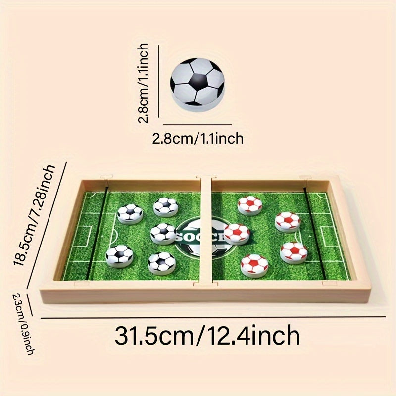 Snel Tafelvoetbal Katapult Schaakspel – 2-Speler Party & Familie Bordspel