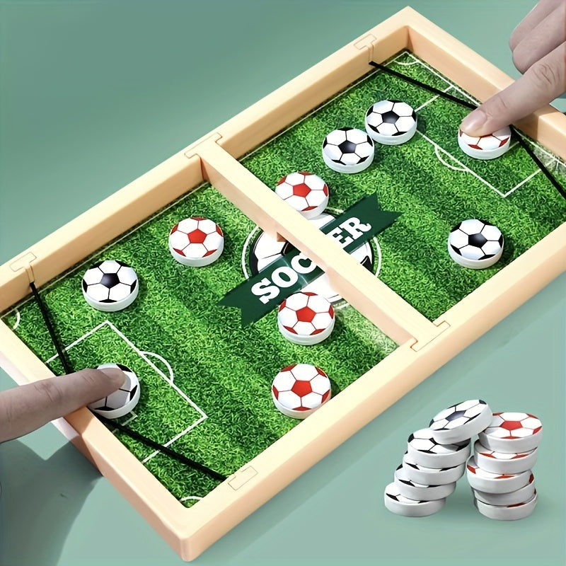Snel Tafelvoetbal Katapult Schaakspel – 2-Speler Party & Familie Bordspel