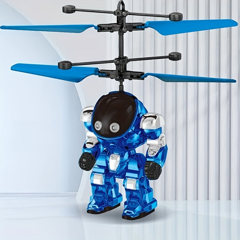 Inductie Mecha Vliegende Helikopter | LED Sensor Drone voor Kinderen