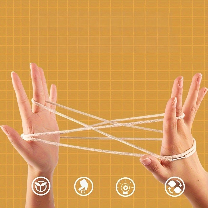 Vingertouw Spel | Klassiek Behendigheidsspel voor Kinderen en Volwassenen