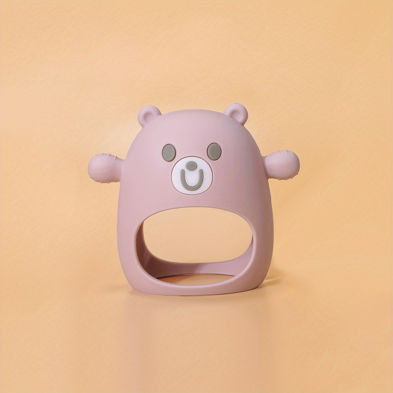 Siliconen Anti-Val Baby Bijtring | Fopspeen met Zachte Handjes voor Zuigen & Borstvoeding voor Peuters