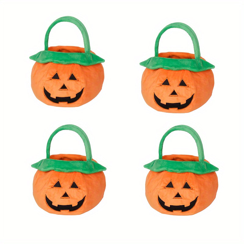 Grote Pompoen Halloween Snoep Tas voor Kinderen - Herbruikbare Trick-or-Treat Mand voor Jongens en Meisjes - De Perfecte Griezelige Accessoire