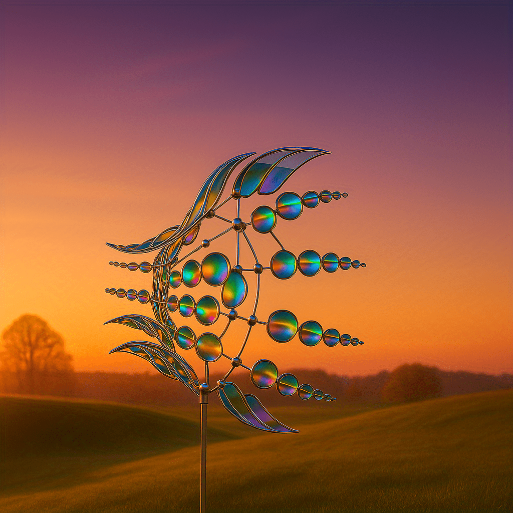 3D Windspinner Tuindecoratie | Kleurrijk Kinetisch Kunstwerk