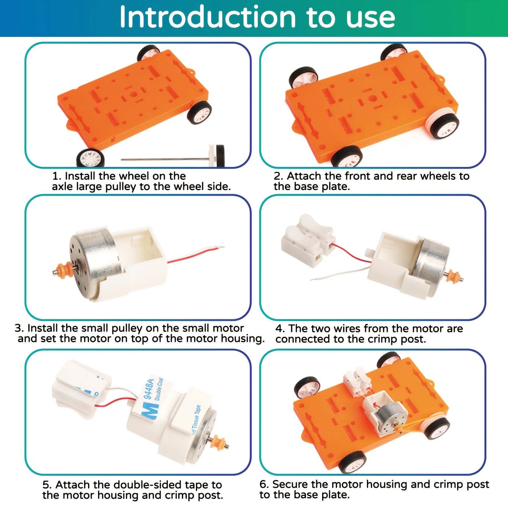 STEM Wetenschap Zonne-Energie Bouwpakket | Educatief Solar Experiment met Motor, Licht & Buzzer – Projectset voor Kinderen