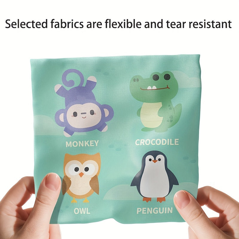 6-12 Maanden Baby Speelgoed | Zachte Tissue Doos en Hoog Contrast Geplooide Papieren Sensory Zijde Sjaal | Perfect voor Sensory Ontwikkeling & Vroeg Leren
