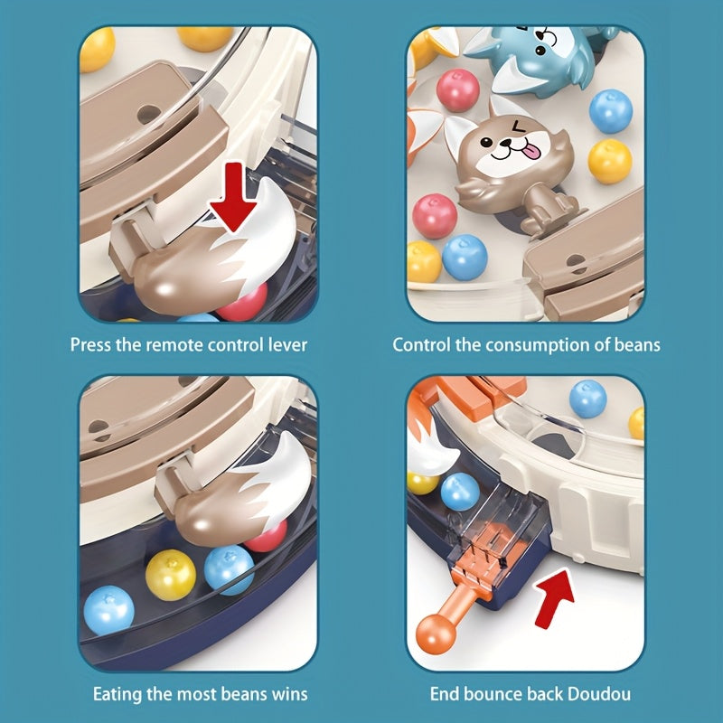 Interactief ouder-kind spel | Educatief bonen dispenser spel