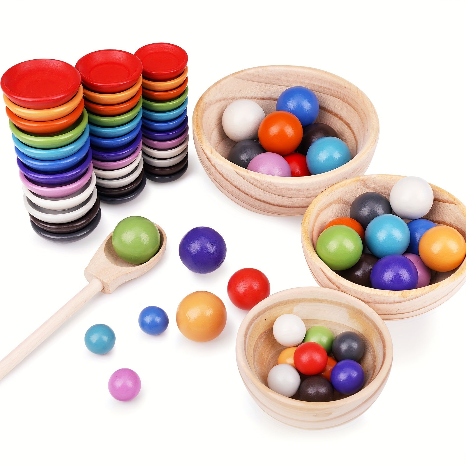 Kleurensorteer Balspeelgoed | Educatief Motoriekspel voor Kinderen (3-6 Jaar)