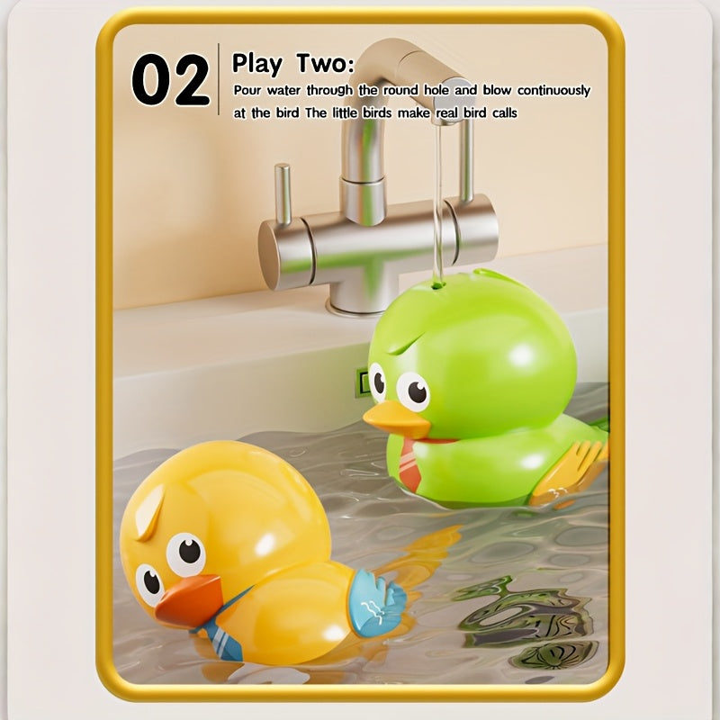 Vogel fluitje met water | Muziek & ademtraining speelgoed 3-6j