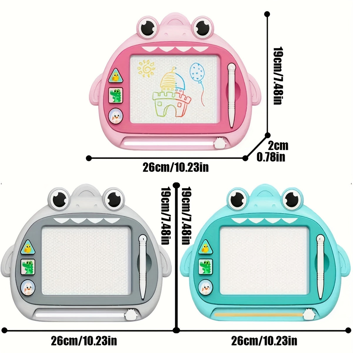 Schattig Haaien Tekenbord | Creatief Cadeau voor Kinderen