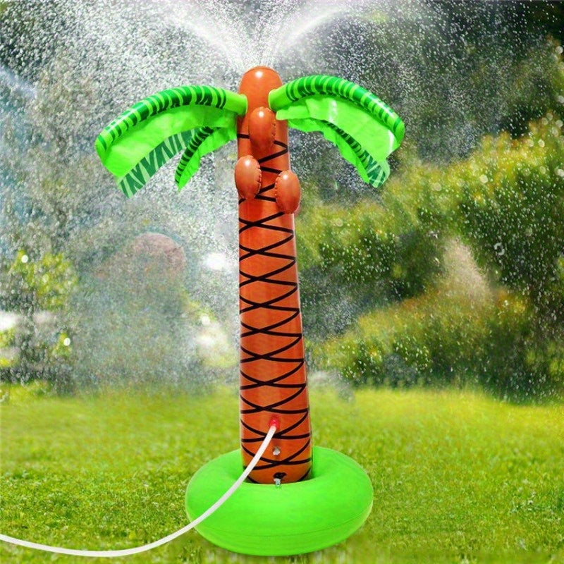 Coconut Tree Waterfontein 155cm | Verkoelend Zomerspeelgoed voor Tuin & Zwembad