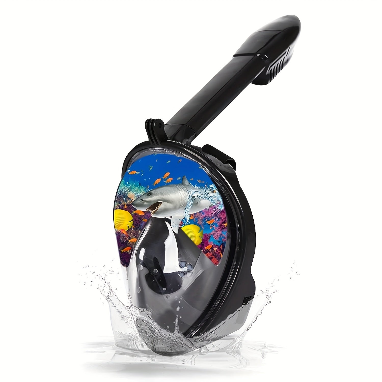 Volledige Gezichts Snorkelmasker – Panoramisch Zicht, Anti-Fog & Camera Bevestiging | Voor Alle Zwemmers