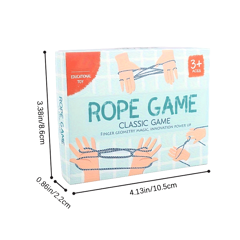 Vingertouw Spel | Klassiek Behendigheidsspel voor Kinderen en Volwassenen