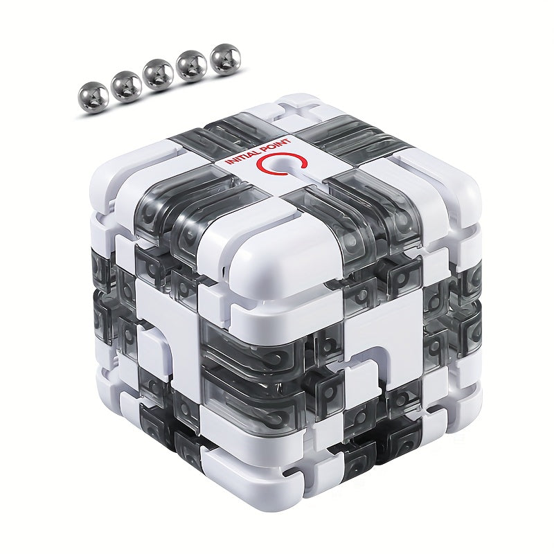 3D Maze Magic Cube | Educatieve Doolhof Puzzel | Voor Kinderen & Volwassenen